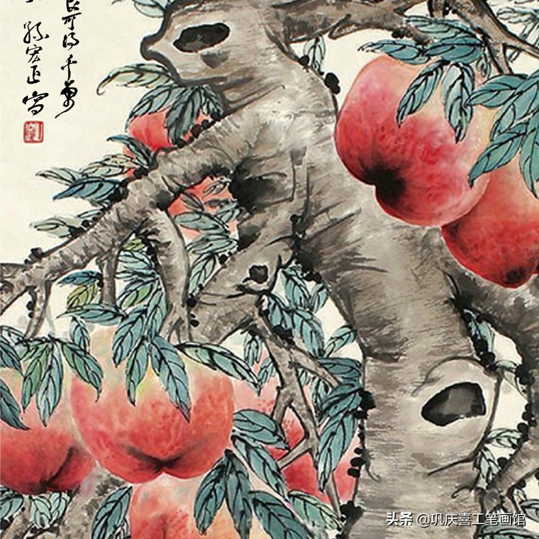 祝寿寿桃图片大全,寿桃祝寿图