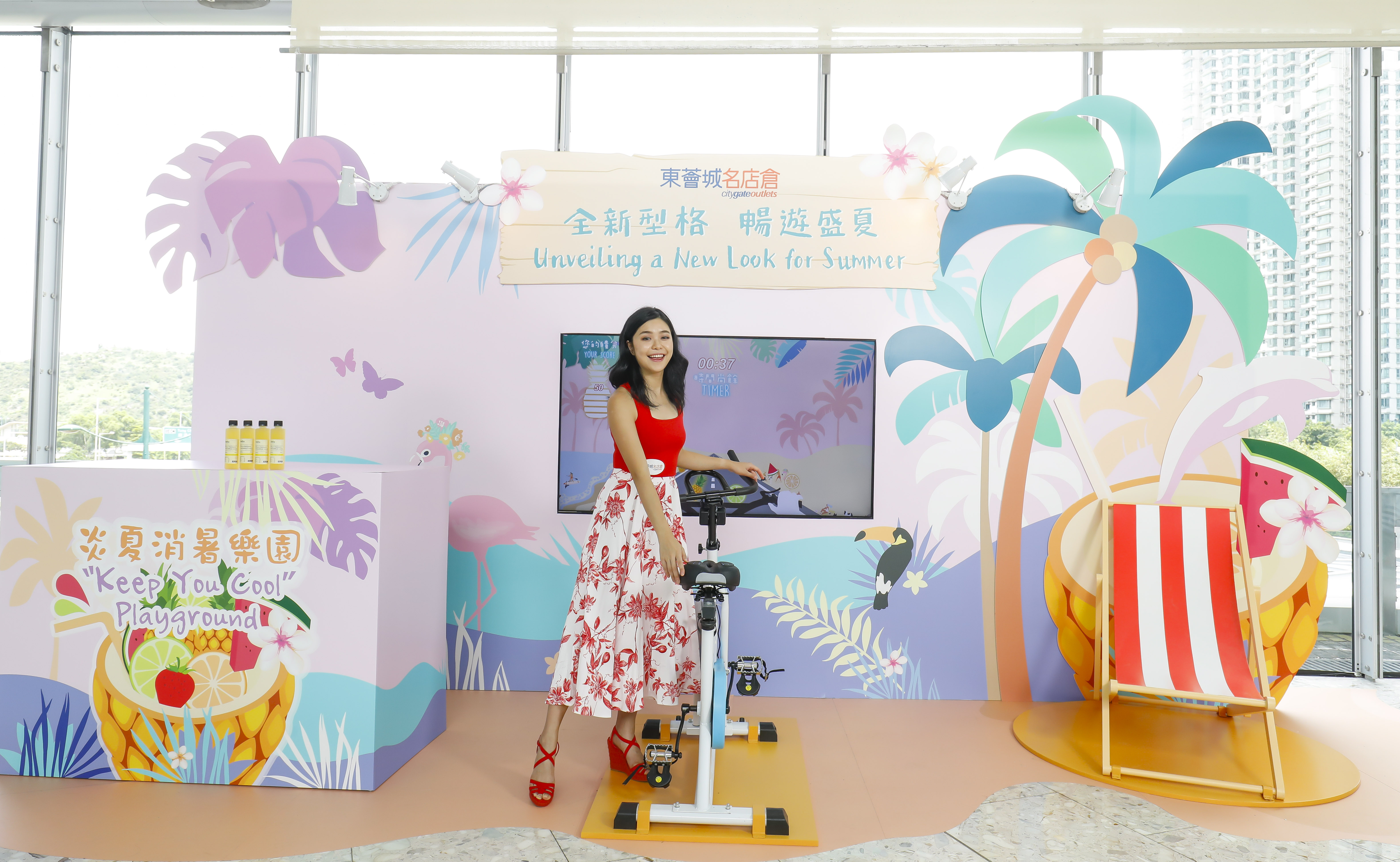 夏日异国风情打卡点,东荟城名店仓一折国际大牌抢先看