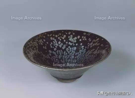 日本收藏的建盏天目曜变,日本国宝级老宋代建盏