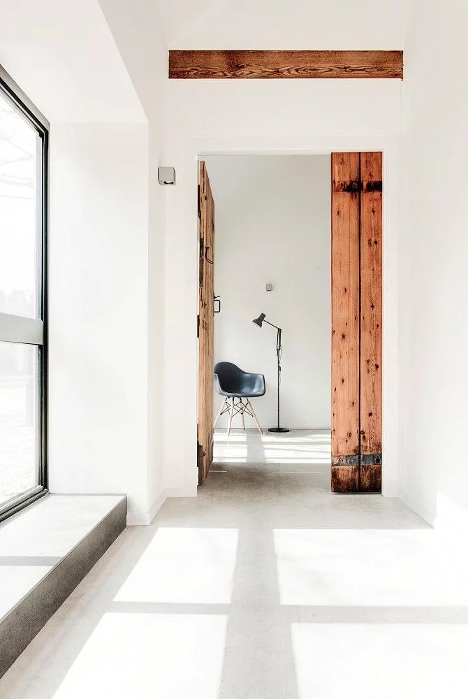 打通客厅与卧室的墙,客厅和阳台一体打通无门垛效果图