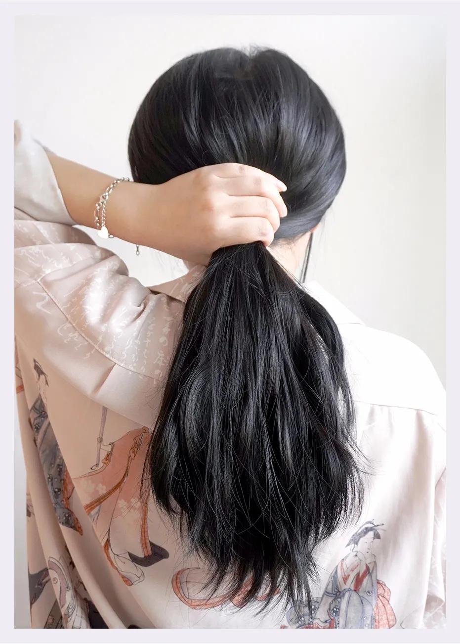 鞠婧祎的头发怎么变那么厚的,鞠婧祎贴头皮中分