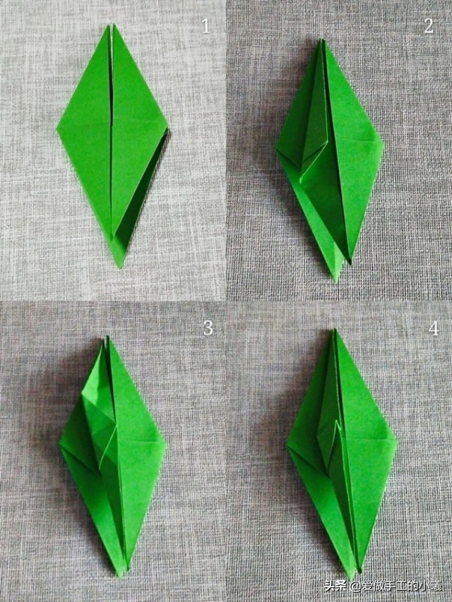 玫瑰花教程折纸简单又漂亮,7-10岁折纸玫瑰花简单又好看