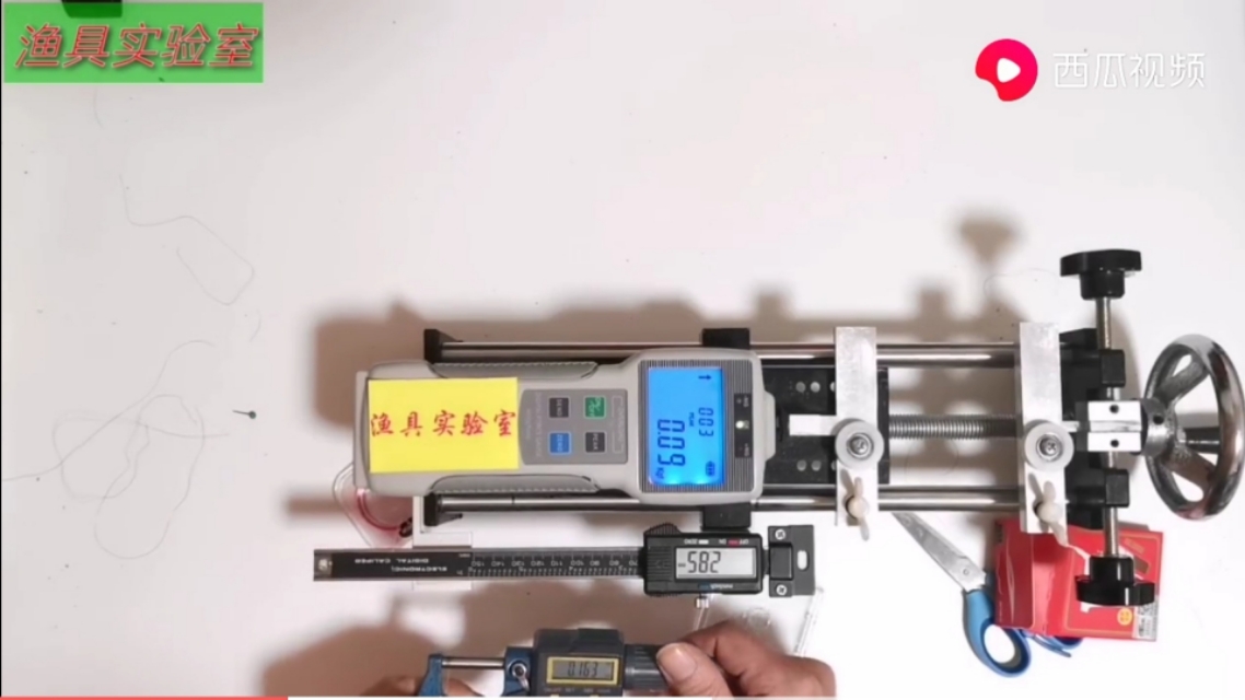 大牌鱼线对比测试,真实鱼线测评实测