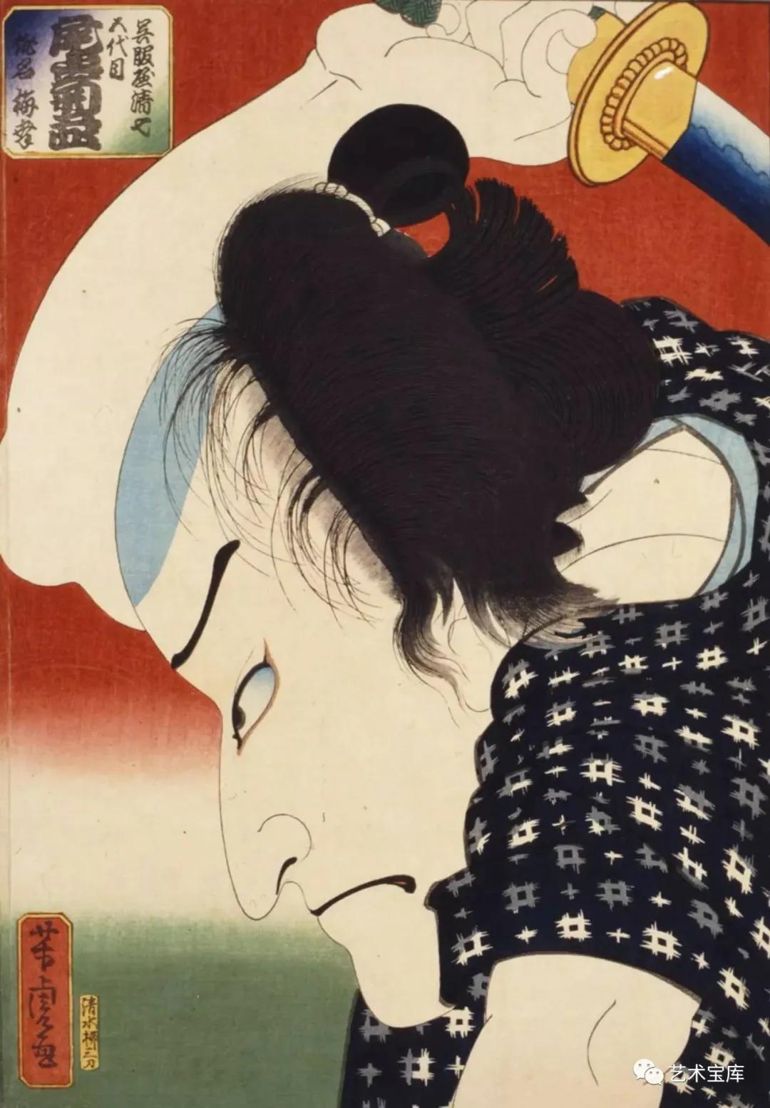 歌川国芳浮世绘中的源氏物语,西方美术史的画家