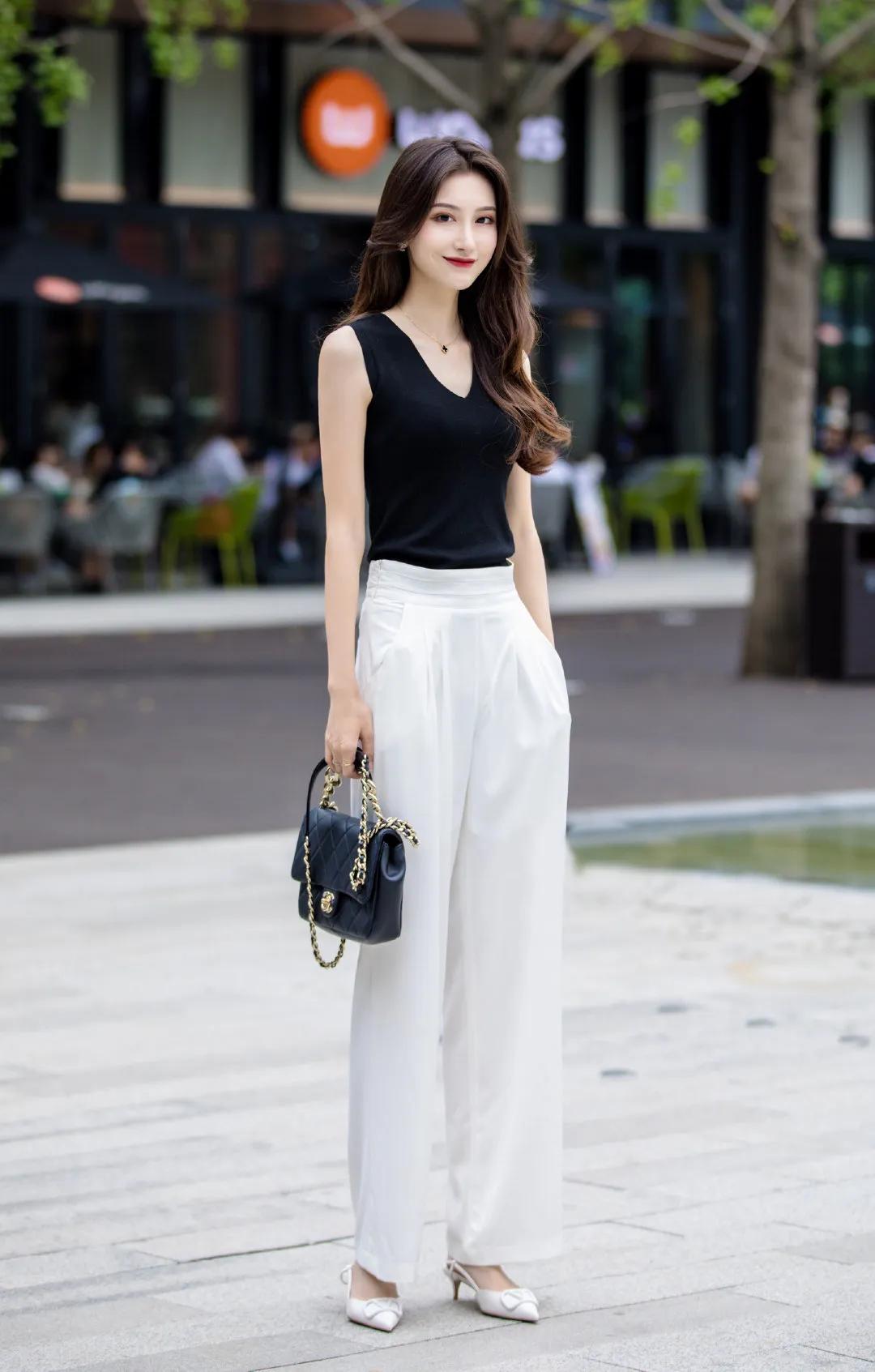 香奈儿cf金扣细节图,小姐姐香奈儿装