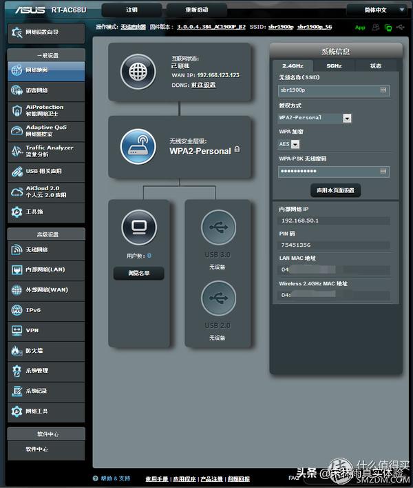 ac1900p梅林固件,花生壳路由器