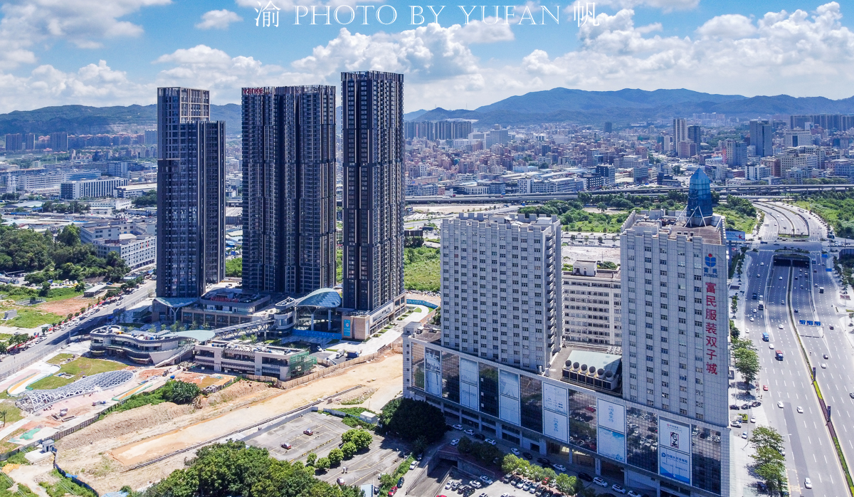 航拍东莞虎门，曾经的中国第一镇，为何如今还比不上相邻的长安？