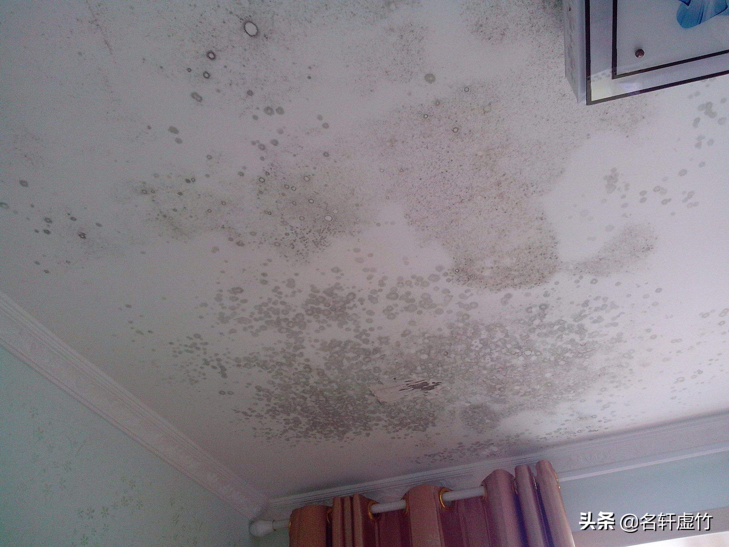 天花板墙体脱皮是什么原因,天花板发霉空鼓起皮什么原因