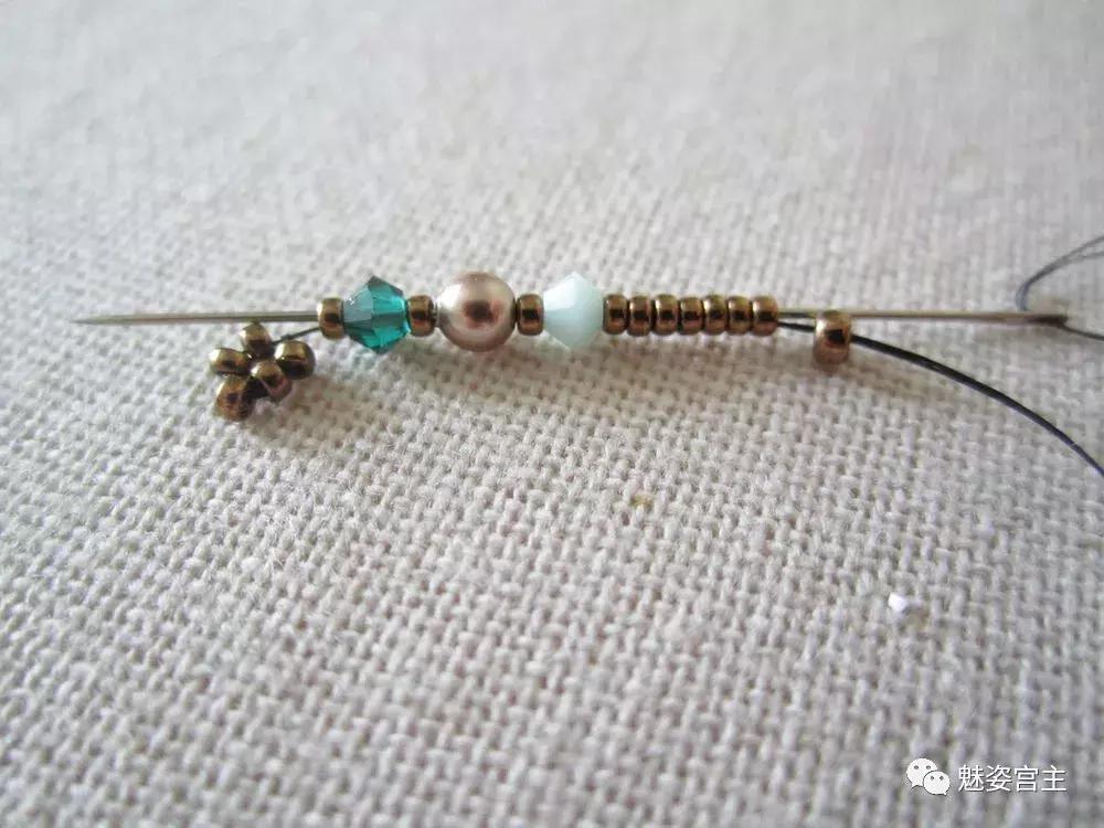 嘉德罗斯耳环怎么做教程,送你一副耳环