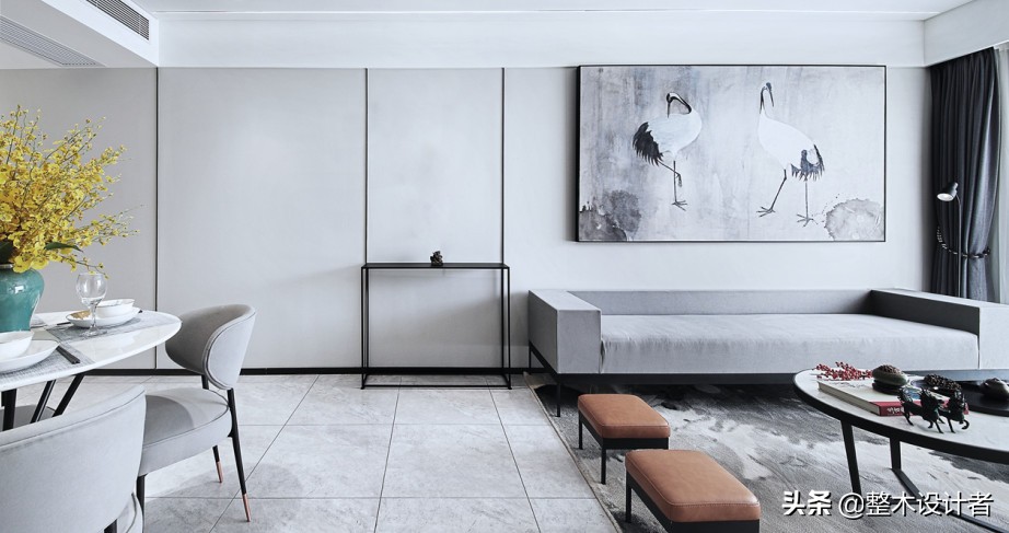 广州设计师设计的家极简风,设计师家的中式装修