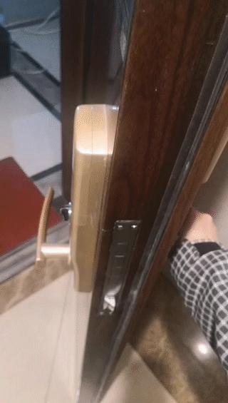 指纹锁简单的好还是复杂的好,指纹锁内部结构拆解图