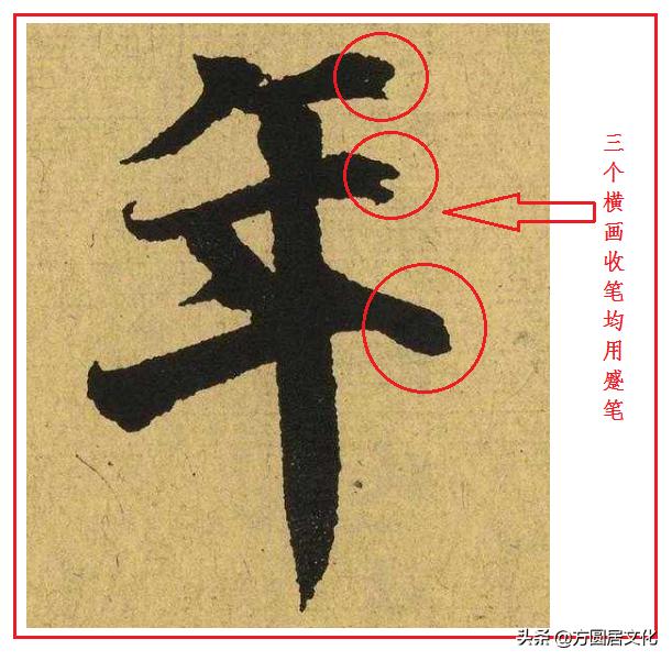 顿笔横竖撇捺,顿笔和蹲笔区别