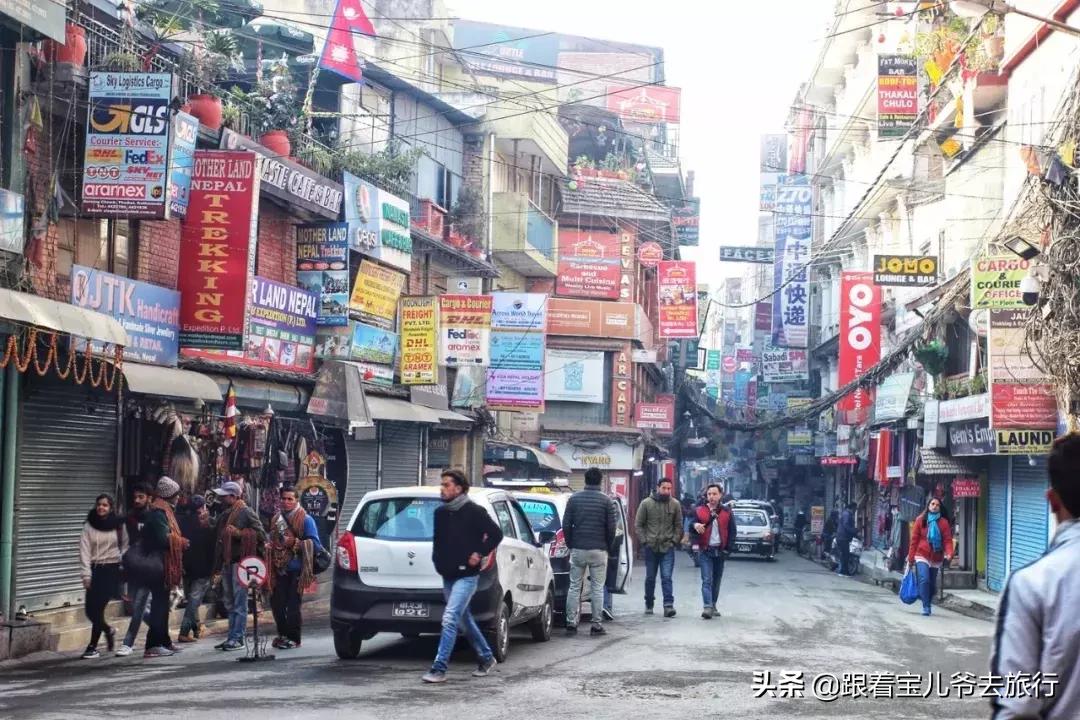 尼泊尔泰米尔区购物街,尼泊尔加德满都泰米尔区