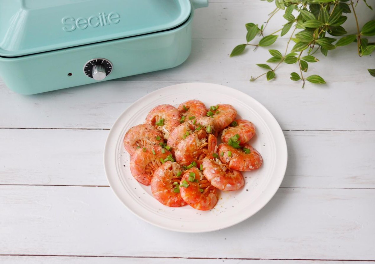 芝士焗阿根廷红虾煎锅做法,油焖阿根廷红虾味道鲜美鲜活制作