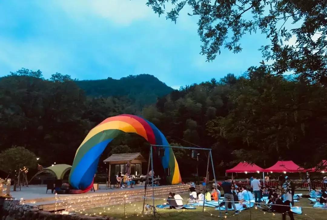 宁波露营基地过夜看日出,宁波晴江岸露营地