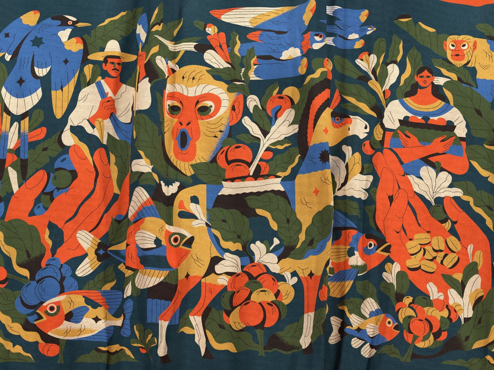 SoliloquioCoffee哥伦比亚咖啡品牌设计via:CristianGonzález​​​​