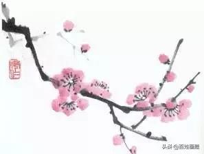 国画梅花画法视频,徐湛梅花画法教程