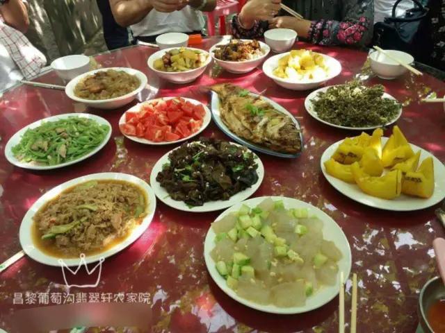 秦皇岛农家院住宿推荐-北戴河附近农家院住宿-昌黎葡萄沟翡翠轩