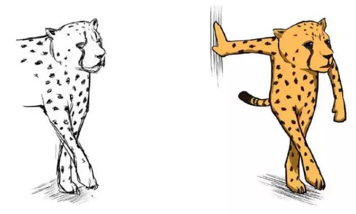 动物园里的大象变成了小企鹅?这位画家会魔法吧