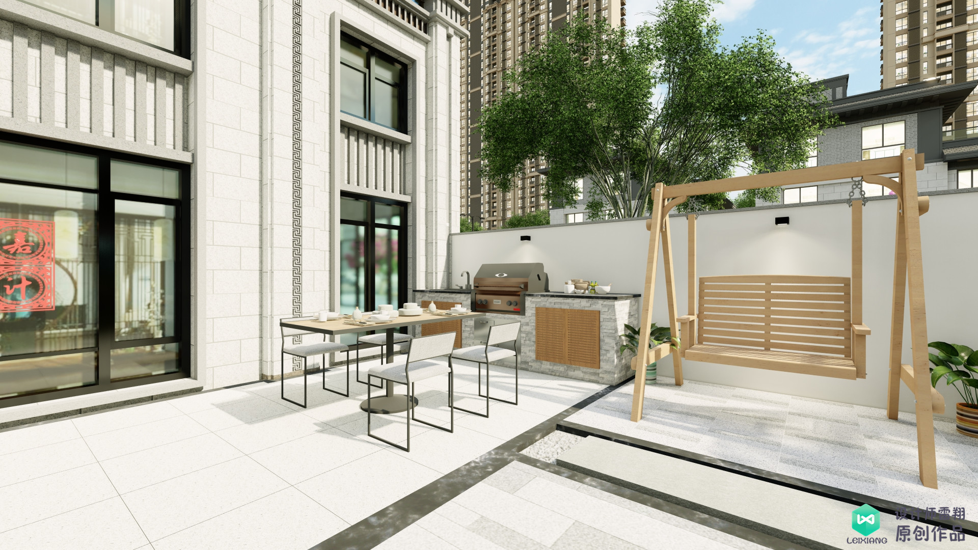 新中式庭院设计推荐,私家小院85个最美的庭院设计案例