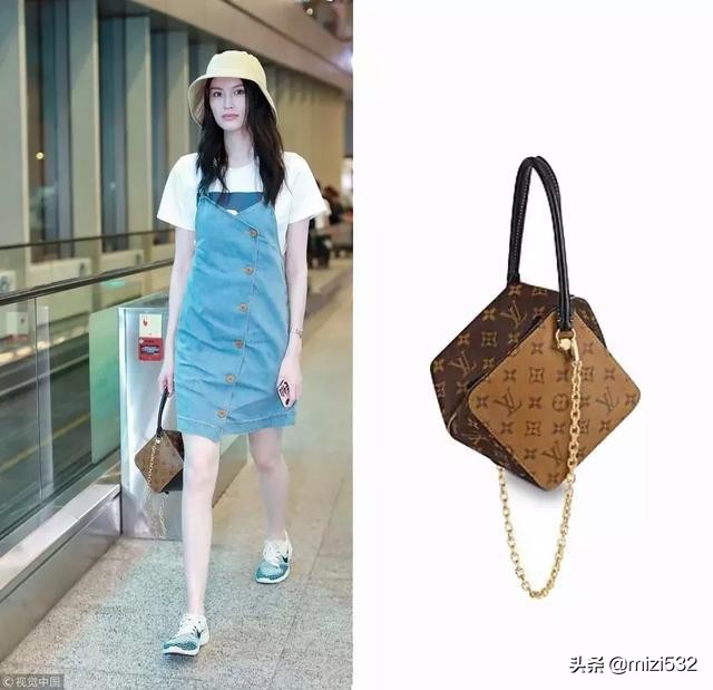 2019明星背的最火的包包,明星背lv包包图片