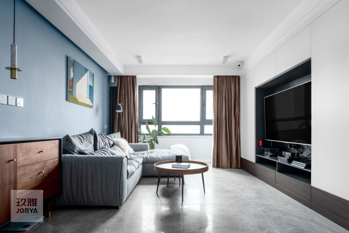 餐厅预留电视,终于实现了边做饭边追剧的愿望