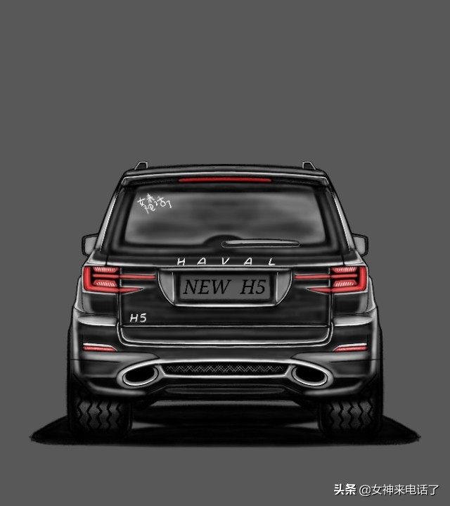 哈弗h5新款硬派改装,大猜想春节豪车