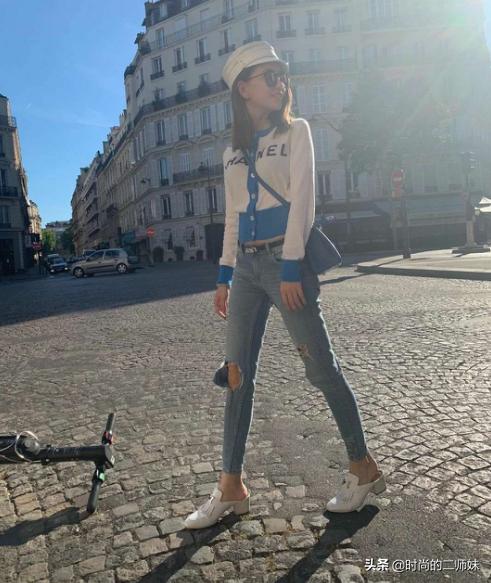 昆凌时尚大片曝光视频,昆凌现身紧身牛仔裤外套身材