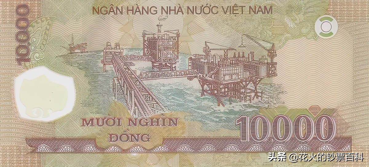 越南旧版1000元钞票,越南五万元的面额长什么样