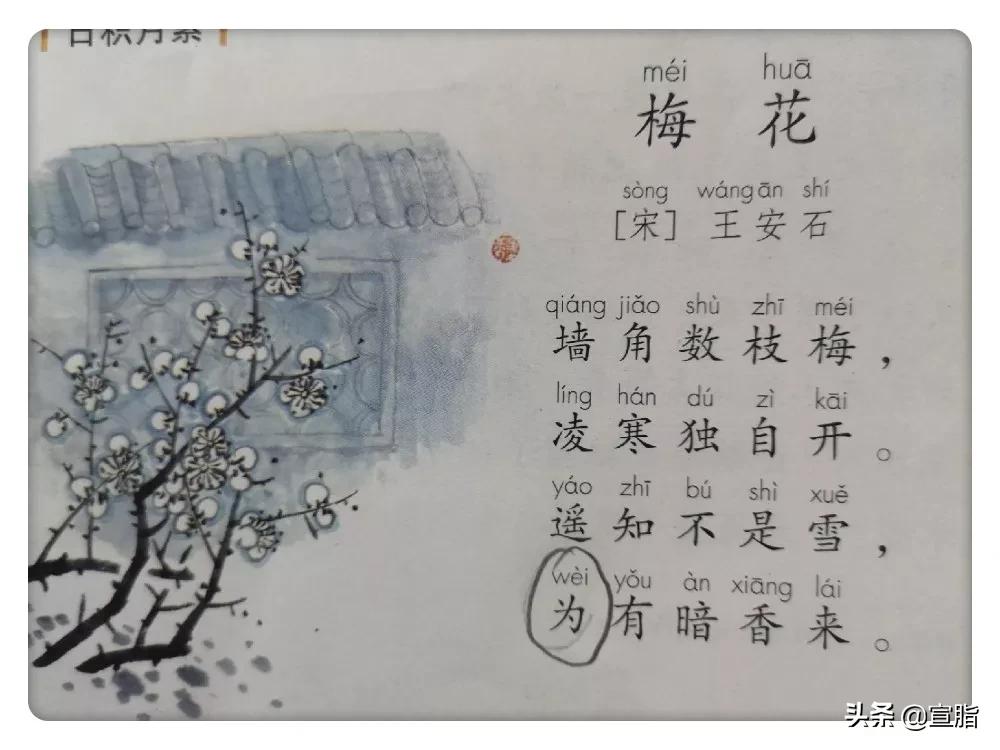 统编教材1-6年级古诗中最容易读错的40个字音，你能得100分吗？