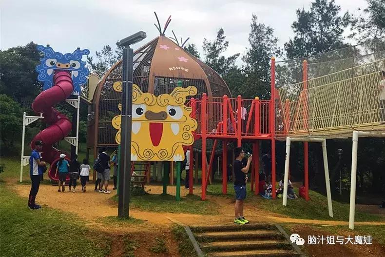 冲绳奥武山公园滑梯,冲绳旅游攻略自由行最新