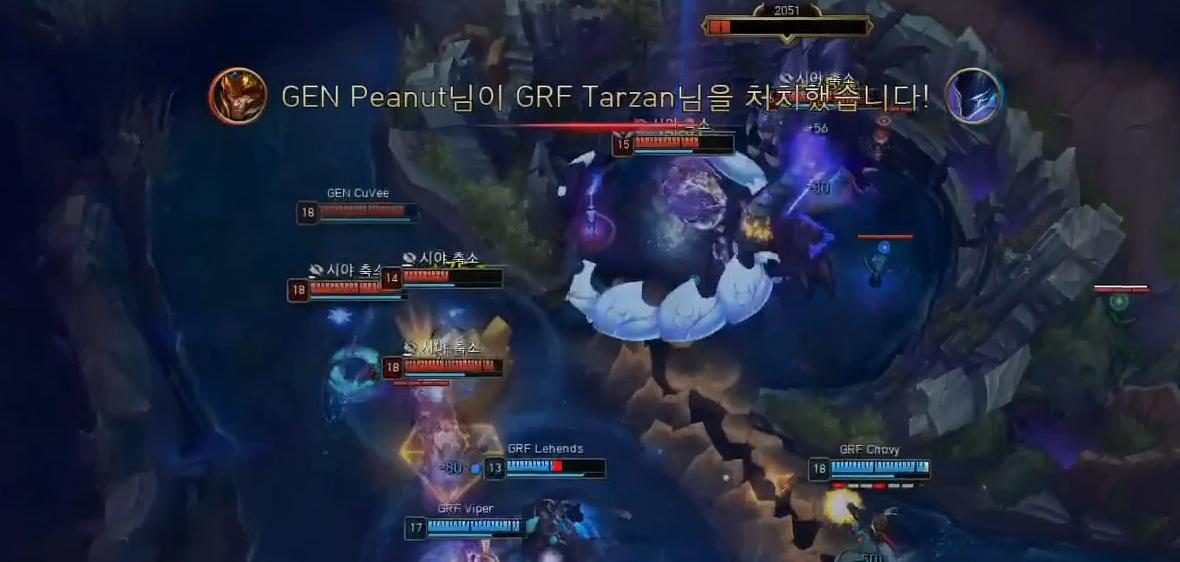 GENG对阵GRF赛事复盘，LCK老干爹？尺帝掀翻全球第一