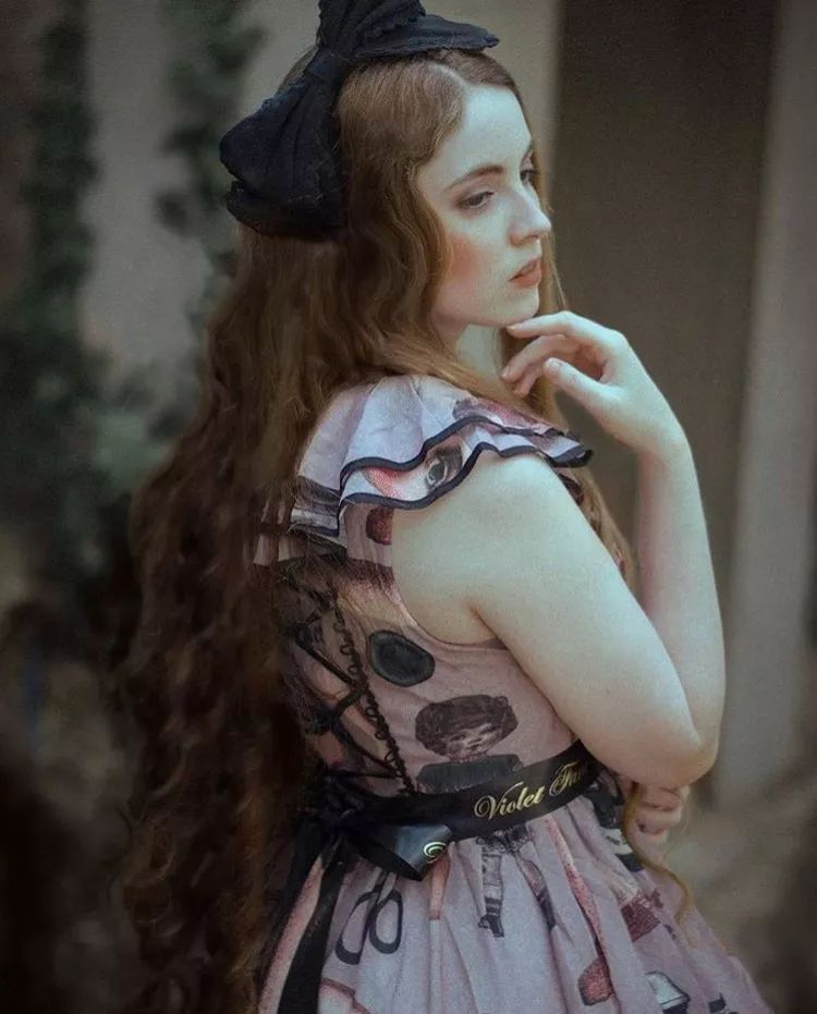 洛丽塔复古洋装,法式洋装洛丽塔