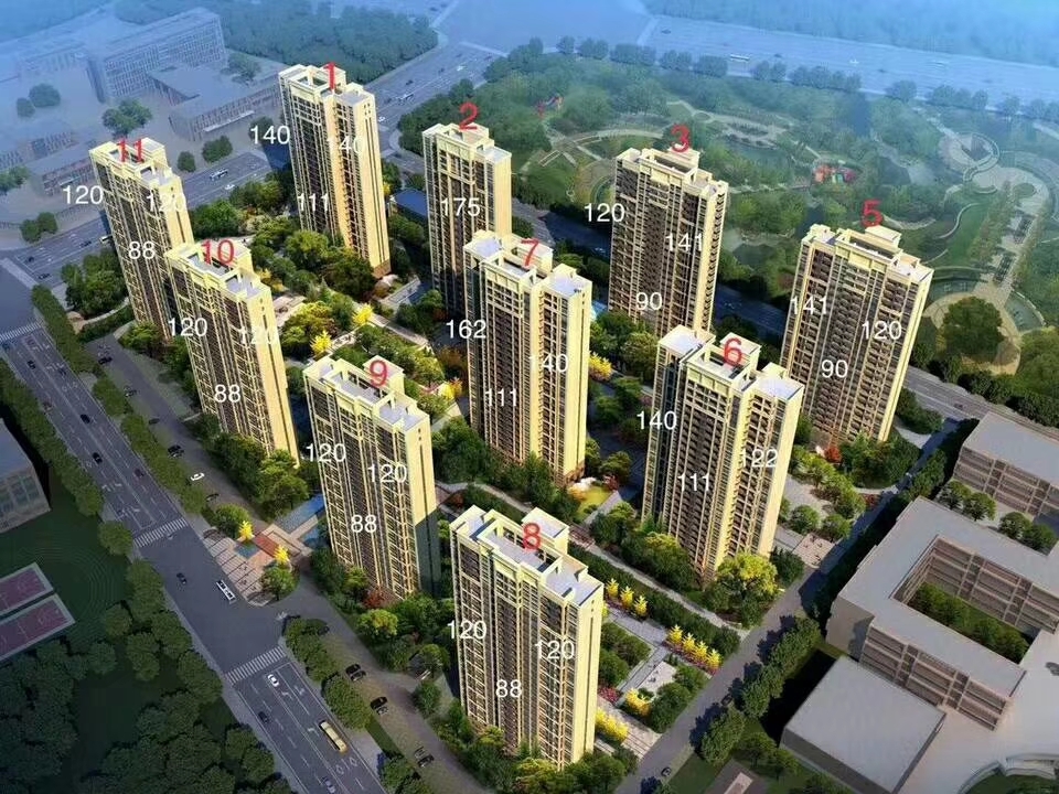 郑州买二手房避坑的小区地图,郑州买房应避开哪些项目