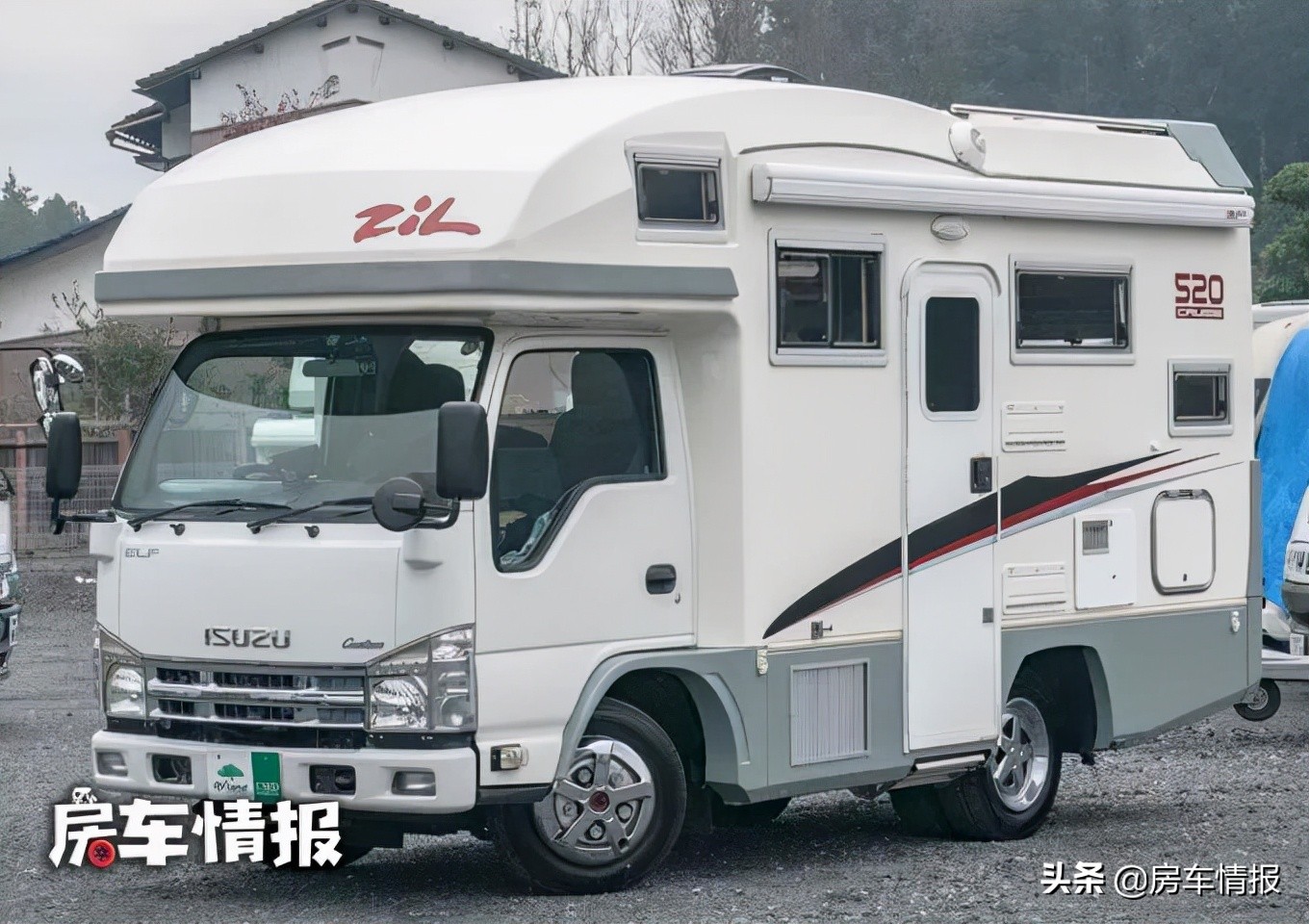 五十铃平头顶房车,六卧五十铃平头升顶房车