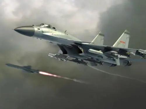 中美战机空中较量视频,中国航母舰载机歼15vsf18