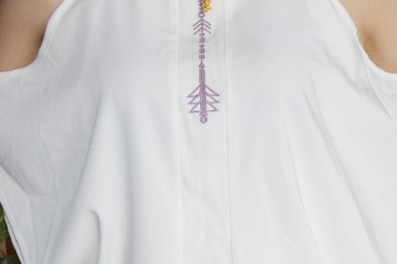 法式刺绣连衣裙露肩,验货拍照片