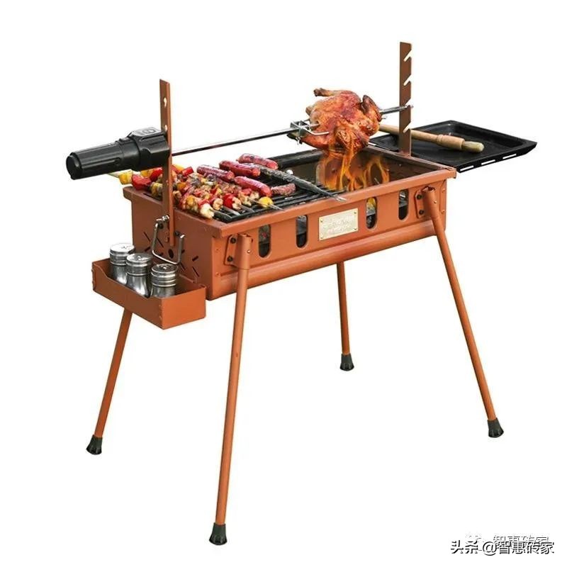 全国青少年机器人技术等级考试（一级）：烤肉架