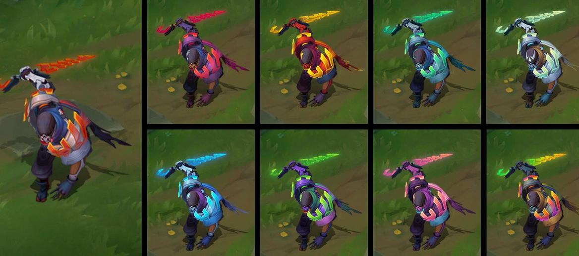 LOL测试服新增旗帜,lol劫源计划炫彩皮肤惩戒特效视频