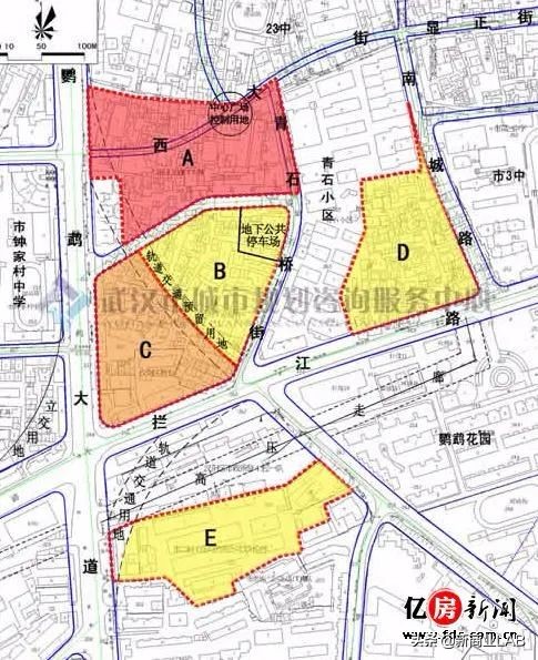 武汉三足鼎立的钟家村商圈,汉阳王家湾和钟家村商圈