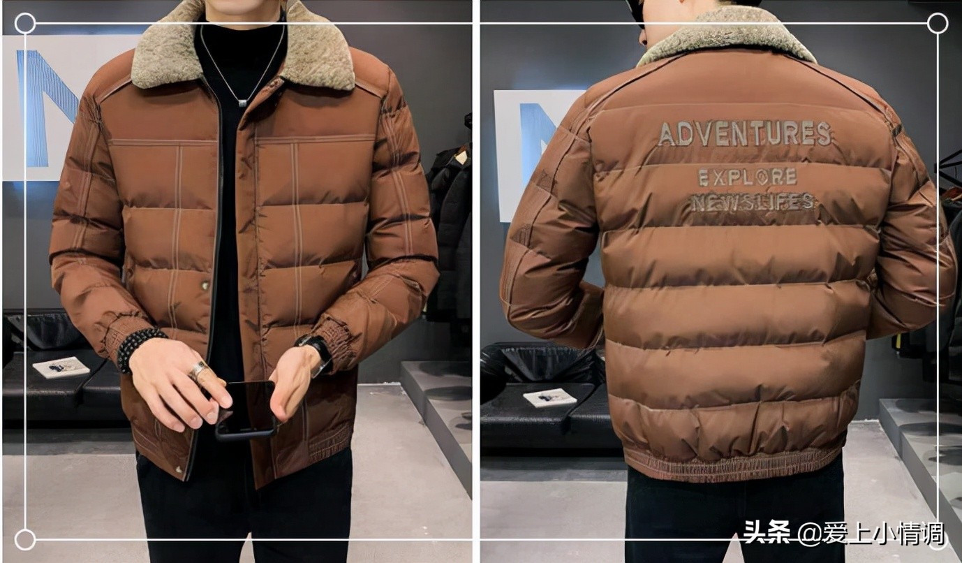 金利来男士棉服外套,男士棉衣外套美式复古工装棉服