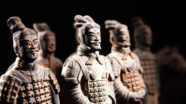 兵马俑的脸部特征,兵马俑脸部轮廓图