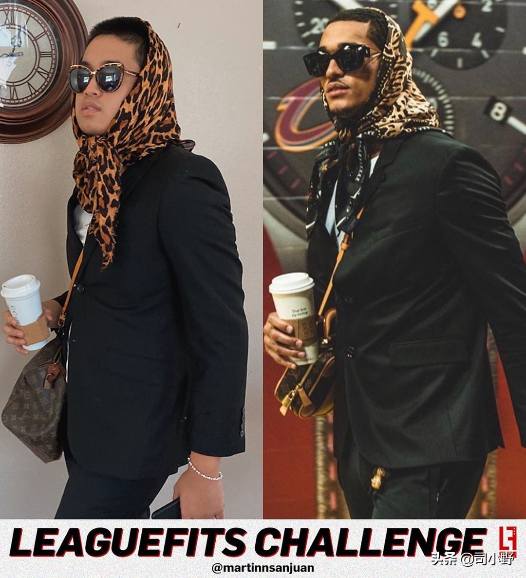 nba球星模仿秀,nba球星入场潮装模仿