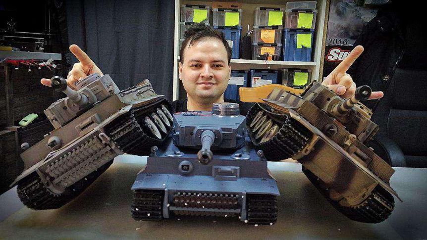 造虎式坦克,中国小伙造虎式坦克