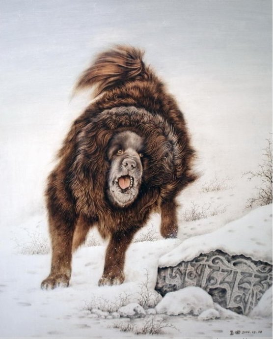 田玉田烙画动物作品欣赏,田玉田烙画多少钱