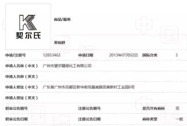 国货化妆品品牌被抢注册,很多化妆品被抢注册商标
