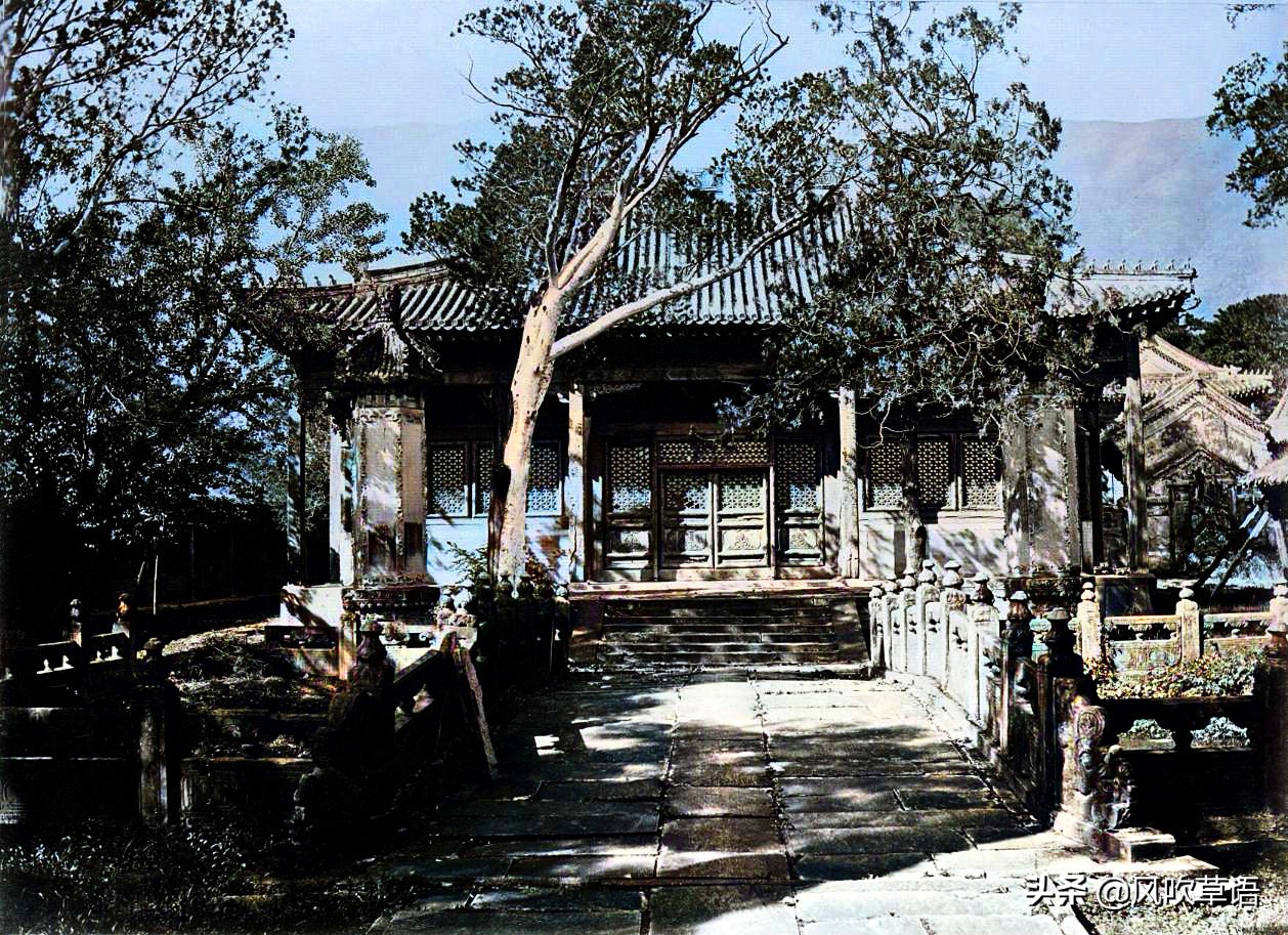 北京西山碧云寺老照片,北京碧云寺老照片