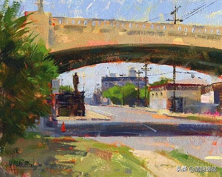 美国艺术家乔biwler油画作品赏析,丽莎印象派油画欣赏