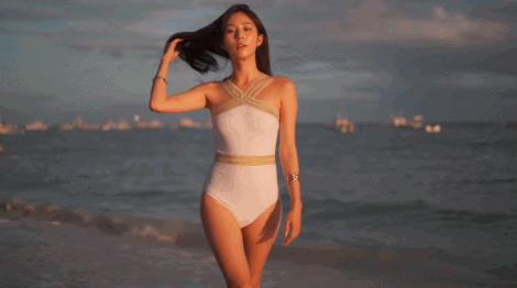 “韩国张钧甯”比基尼照爆红全网，成新任整容模板