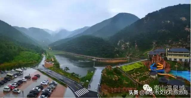 泰山温泉城好去处,冬日泰山温泉城